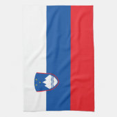 Linge De Cuisine Drapeau de la Slovénie (Vertical)