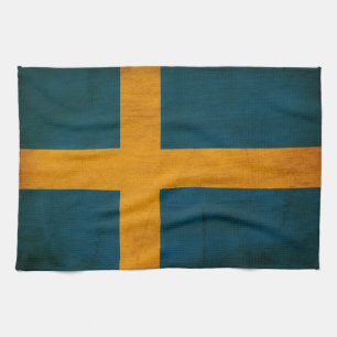 Linge De Cuisine Drapeau de la Suède