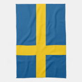 Linge De Cuisine Drapeau de la Suède (Vertical)