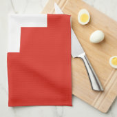 Linge De Cuisine Drapeau de la Suisse (Quart Plié)