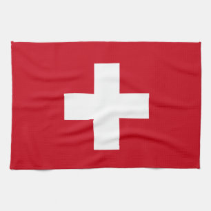 Linge De Cuisine Drapeau de la Suisse