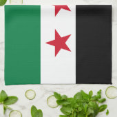 Linge De Cuisine Drapeau de la Syrie (Plié)