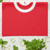 Linge De Cuisine Drapeau de la Tunisie (Plié)