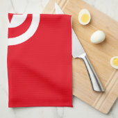 Linge De Cuisine Drapeau de la Tunisie (Quart Plié)