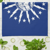 Linge De Cuisine drapeau de la ville de buffalo amérique-américaine (Plié)