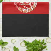 Linge De Cuisine Drapeau de l'Afghanistan patriotique (Plié)