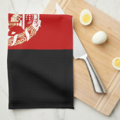 Linge De Cuisine Drapeau de l'Afghanistan patriotique (Quart Plié)