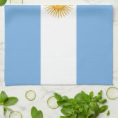 Linge De Cuisine Drapeau de l'Argentine (Plié)