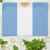 Linge De Cuisine Drapeau de l'Argentine (Plié)