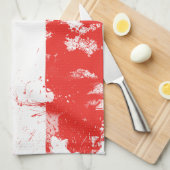 Linge De Cuisine Drapeau de l'Autriche (Quart Plié)