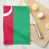 Linge De Cuisine Drapeau de l'Azerbaïdjan patriotique (Quart Plié)