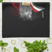 Linge De Cuisine Drapeau de l'Égypte (Plié)