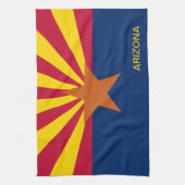 Linge De Cuisine Drapeau de l'État d'Arizona (Vertical)