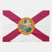 Linge De Cuisine Drapeau de l'État de Floride (Horizontal)