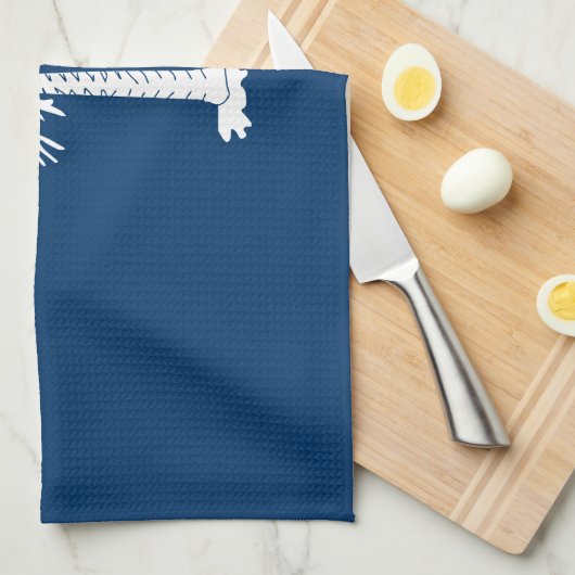 Linge De Cuisine Drapeau de l'État de la Caroline du Sud (Quart Plié)