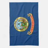 Linge De Cuisine Drapeau de l'État de l'Idaho (Vertical)
