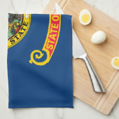 Linge De Cuisine Drapeau de l'État de l'Idaho (Quart Plié)