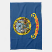 Linge De Cuisine Drapeau de l'État de l'Idaho (Vertical)