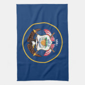 Linge De Cuisine Drapeau de l'État de l'Utah (Vertical)
