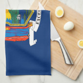 Linge De Cuisine Drapeau de l'État de New York (Quart Plié)