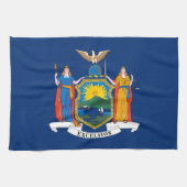 Linge De Cuisine Drapeau de l'État de New York (Horizontal)