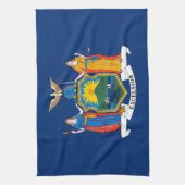 Linge De Cuisine Drapeau de l'État de New York (Vertical)
