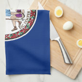 Linge De Cuisine Drapeau de l'État de Virginie (Quart Plié)