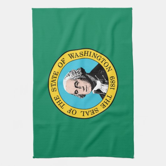 Linge De Cuisine Drapeau de l'État de Washington (Vertical)