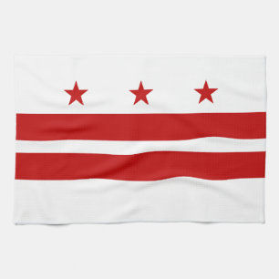 Linge De Cuisine Drapeau de l'État de Washington DC