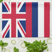Linge De Cuisine Drapeau de l'État d'Hawaii (Plié)