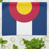 Linge De Cuisine Drapeau de l'État du Colorado (Plié)