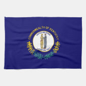Linge De Cuisine Drapeau de l'État du Kentucky (Horizontal)