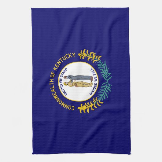 Linge De Cuisine Drapeau de l'État du Kentucky (Vertical)