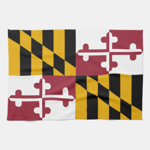 Linge De Cuisine Drapeau de l'État du Maryland