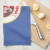 Linge De Cuisine Drapeau de l'État du Minnesota (Quart Plié)