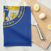 Linge De Cuisine Drapeau de l'État du Nebraska (Quart Plié)