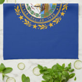 Linge De Cuisine Drapeau de l'État du New Hampshire (Plié)
