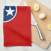 Linge De Cuisine Drapeau de l'État du Tennessee (Quart Plié)