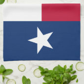 Linge De Cuisine Drapeau de l'État du Texas (Plié)