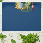 Linge De Cuisine Drapeau de l'État du Vermont (Plié)