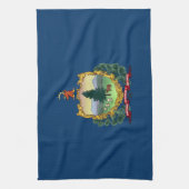 Linge De Cuisine Drapeau de l'État du Vermont (Vertical)