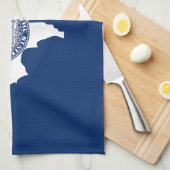 Linge De Cuisine Drapeau de l'État du Wyoming (Quart Plié)