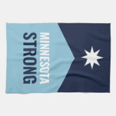 Linge De Cuisine Drapeau de l'État rebelle du Minnesota (Horizontal)