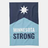 Linge De Cuisine Drapeau de l'État rebelle du Minnesota (Vertical)