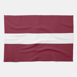Linge De Cuisine Drapeau de Lettonie