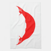 Linge De Cuisine Drapeau de l'île de Pâques (Vertical)