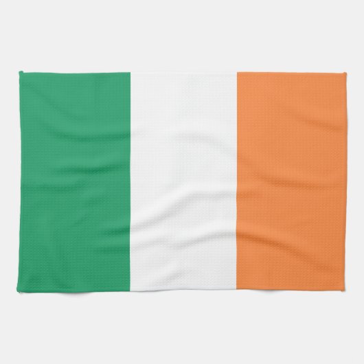 Linge De Cuisine Drapeau de l'Irlande (Horizontal)