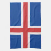 Linge De Cuisine Drapeau de l'Islande (Vertical)