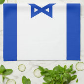 Linge De Cuisine Drapeau de l'Israël (Plié)