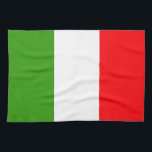 Linge De Cuisine Drapeau de l'Italie<br><div class="desc">Des ressembler originaux de conception de drapeau à lui ont été peints dessus ! Commémorez vos voyages du monde, célébrez votre héritage ou montrez à chacun combien vous aimez votre maison ! Cette image est disponible sur une série de produits. Contrôle tout de nos autres conceptions chez http://www.zazzle.com/zipperedflags avez-vous une...</div>